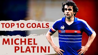 Michel Platini  Top 10 goals [upl. by Gall]