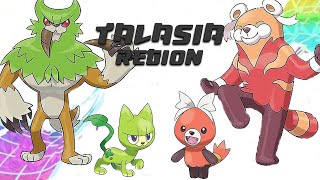 Complete Fakedex  Talasia Fakemon Region Gen 10 Pokemon Inspiration [upl. by Keelia]