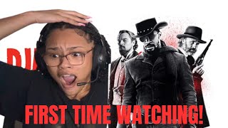 Django Unchained 2012  First Time Watching  MOVIE REACTION [upl. by Acinoed]