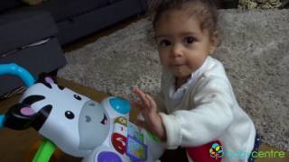 Tried and tested FisherPrice Zebra Walker Sponsored [upl. by Ahseram]