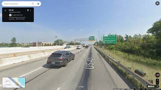 Indianapolis Beltway Interstate 465 inner loop [upl. by Opportina]