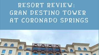 Gran Destino Tower at Disneys Coronado Springs  Resort Review [upl. by Arvin686]