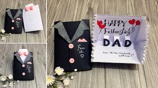 Cách làm thiệp chúc mừng Ngày của Cha  DIY Fathers Day card [upl. by Rafat813]