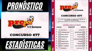 PROGOL MEDIA SEMANA 677 ANÁLISIS PRONÓSTICO Y RESULTADOS 676 ¡SUSCRIBETE [upl. by Anifesoj]