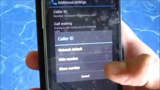 Poradnik  jak wyłączyćwłączyć wyświetlanie numeru telefonu android [upl. by Hedberg]