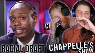 COUPLE React to Chappelles Show  The Racial Draft  OB DAVE REACTS [upl. by Novej89]