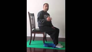 Theraband leg exercises [upl. by Latrina]