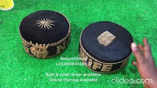 DIY ON MY SIGNATORY BEAD CAP diy beadcaps traditionalwedding viralvideo trending wedding [upl. by Adnarrim]