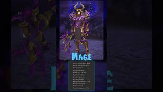 TRANSMOGS  Mage quotProphet of the Voidquot worldofwarcraft transmogs dragonflight [upl. by Mukund154]