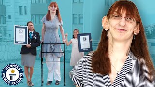 Tallest Living Woman  Guinness World Records [upl. by Elfrieda]