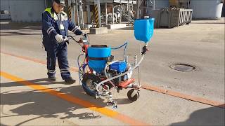 Amazing Road Marking amp Road Painting Machines [upl. by Utimer]