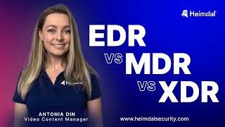 EDR vs MDR vs XDR  A Comparison [upl. by Garrity823]