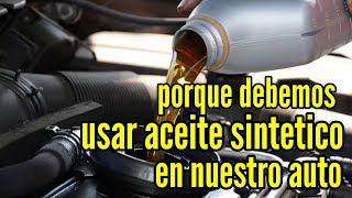 Porque Debemos Usar Aceite Sintetico  Mecánico En VIVO [upl. by Darlene]