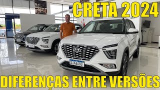 Hyundai Creta 2024  Diferenças entre as versões [upl. by Kcirtapnhoj]