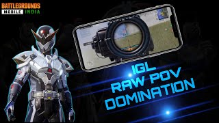 IGL RAW POV  32 POINTS DOMINATION  CALIVER GAMING ♥️ [upl. by Gleich]