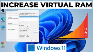 How to Increase Virtual Memory on Windows 11  Increase Virtual RAM [upl. by Alaik]