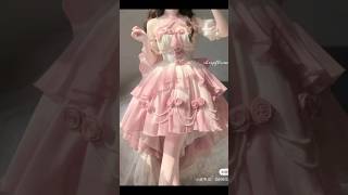 Fishtail short frock design for girls fashionstyle princessdress partyweardress trendingshorts [upl. by Dilaw]