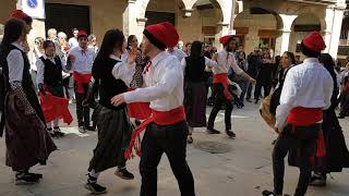 Solsona  Caramelles 2018  Bolangera de Solsona  Plaça Major [upl. by Georgine383]