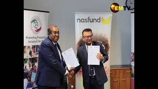 CEFI amp NASFUND MOU [upl. by Eikcir254]