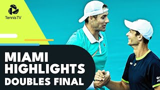 Isner amp Hurkacz vs Koolhof amp Skupski For the Title  Miami Open 2022 Doubles Final Highlights [upl. by Zsa Zsa394]