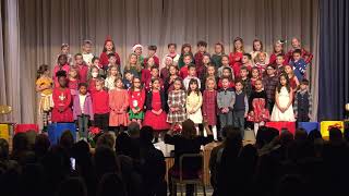 Cedar School Grade 1 Winter Concert 121622 [upl. by Botzow260]