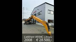 Liebherr A934C Litronic [upl. by Wickman]