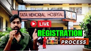 TATA Memorial Cancer Hospital Mumbai  Registration Process Live [upl. by Kort]