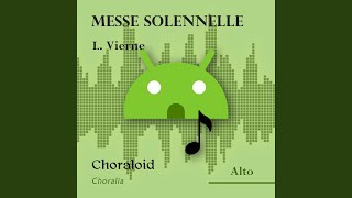 Messe solennelle Kyrie Voice with metronome [upl. by Meldon]