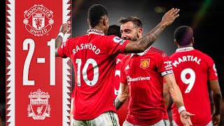 WHAT A WIN ❤️‍🔥  Man Utd 21 Liverpool  Highlights [upl. by Casper42]