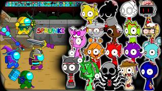 Among Us vs Sprunki Lore Zombie  Incredibox Sprunki Animation [upl. by Heloise]