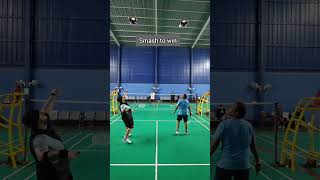 Only badminton player can smash best shortsviral [upl. by Boykins]