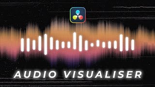 How to Create an Audio Visualiser in Davinci Resolve [upl. by Leirea]