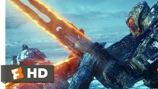 Pacific Rim Uprising 2018  Final battle  Part 1  Only action 4K [upl. by Adnilev]