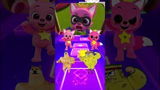 Pink Fong Exe coffin dance Tiles Hop viral song trending shorts [upl. by Suoirad]