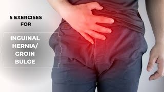 Inguinal hernia exercises Do it right  Arogya physiotips [upl. by Arlina855]