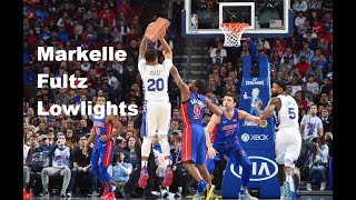 Markelle Fultz Worst Moments Broken Jumpshot Missed Free Throws [upl. by Ronaele580]