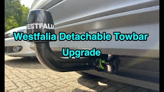 Westfalia Detachable Towbar upgrade [upl. by Ardnnaed519]