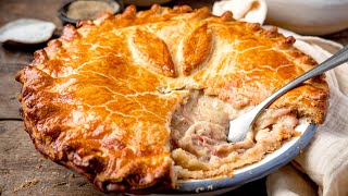 A comforting creamy pie stuffed with chicken amp ham  Chicken amp Ham Pie [upl. by Tohcnarf137]