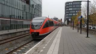 Br 643 DB Region  Enschede Station  Nederland  Duitsland  Bombardier Talent I Diesel  Brttrainz [upl. by Taran123]