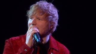 Ed Sheeran  Supermarket Flowers Live from the BRITs 2018 [upl. by Morvin]