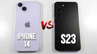 iPhone 14 VS Samsung Galaxy S23 In Late 2024 Camera Test Speed Test amp Display [upl. by Enimsay]