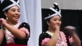 Stockton California Hmong New Year 202425 girls danced Ntxhais Ntxheeyees [upl. by Mcwilliams]