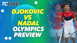 Djokovic and Nadal to Meet at Paris Olympics  Tennis Channel Live [upl. by Moritz]