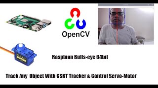 face tracking servo motor  opencv object tracking  raspberry pi servo motor control [upl. by Nnyleuqcaj]