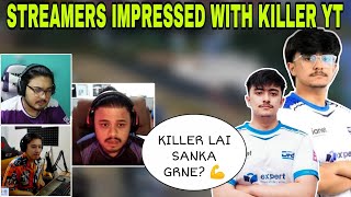 Streamers Impressed with DRS Killer YT  kvn gaming cr7horaa drsgaming mrhyozu [upl. by Kataway]