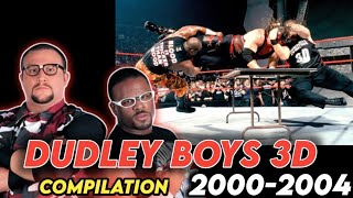 Dudley Boyz 3D Compilation of 20002004  WWE [upl. by Kries]