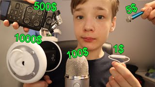 1 Microphone VS 1000 Microphone ASMR [upl. by Nyloj667]