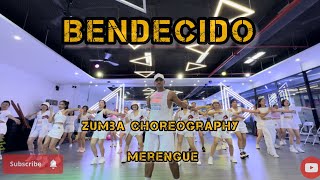 Bendecido  Dale Pututi Randy Malcom  Zumba  Choreography  Merengue  Zin Vedu [upl. by Wehrle]