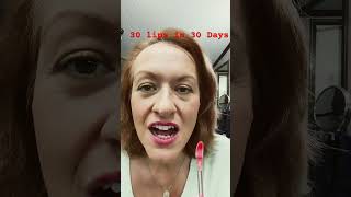 30 Lips in 30 Days Day 2 Revlon lip glow oil Gloss Berry brilliant lipstick shortsvideo shorts [upl. by Idok]