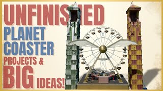 Unfinished But Unmissable TOP SECRET TIPS from My Planet Coaster Projects [upl. by Johnna982]